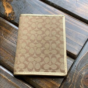 Coach Passport Holder